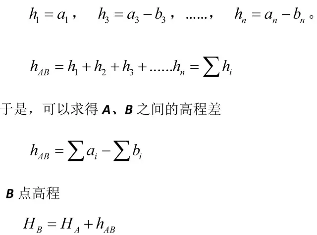 水准测量原理